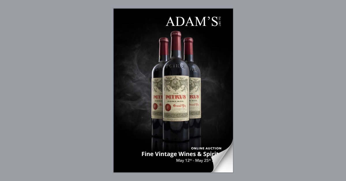 Adam S Fine Vintage Wines Spirits May Th May Th